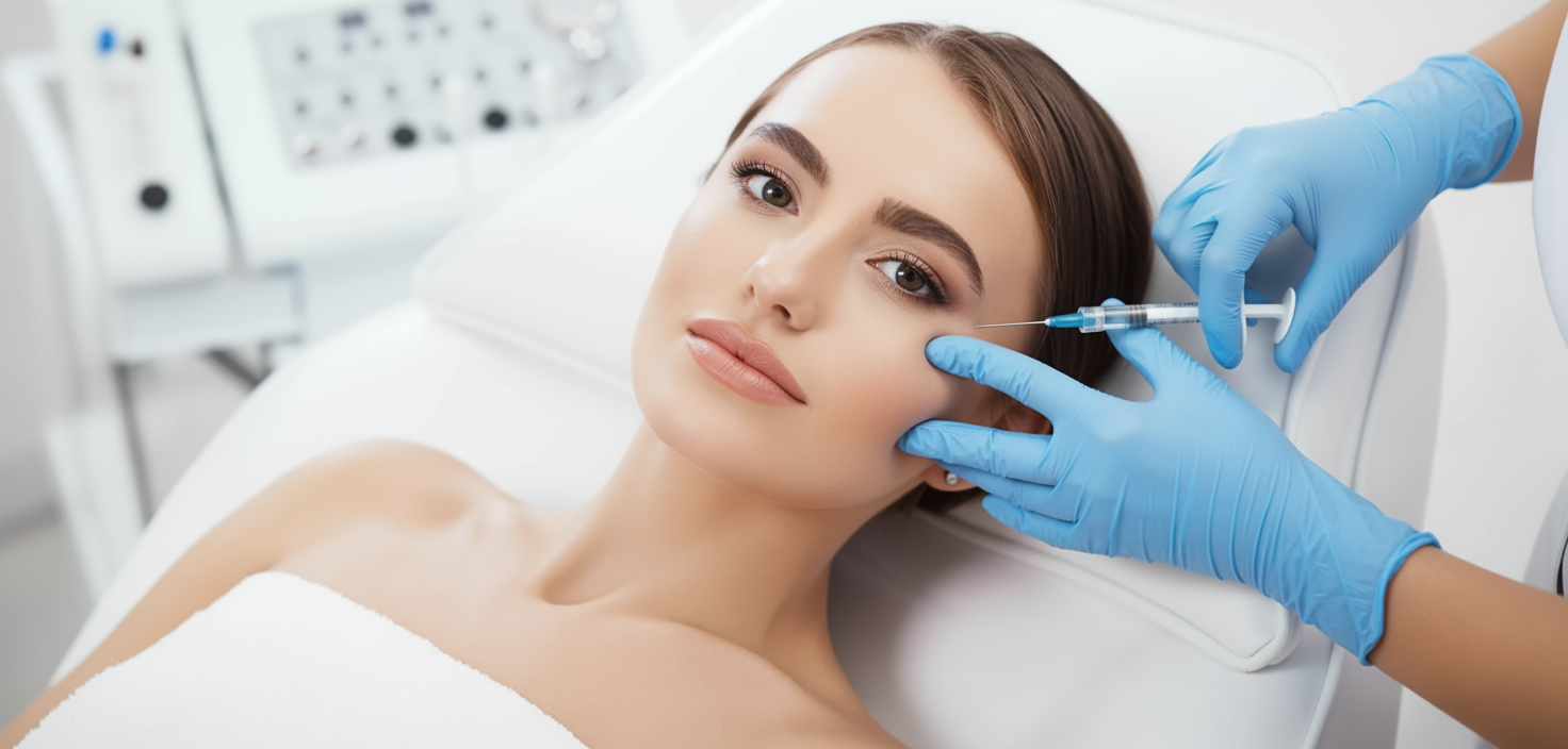 Neurotoxin treatment being performed